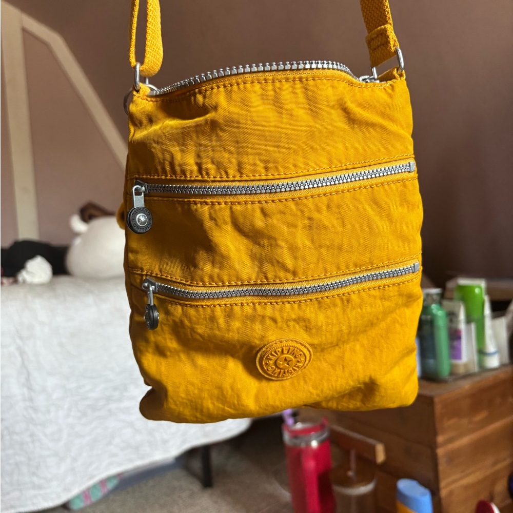 Kipling Yellow Crossbody Bag